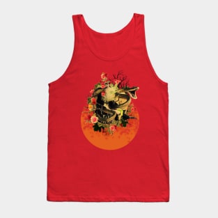 skully nature Tank Top